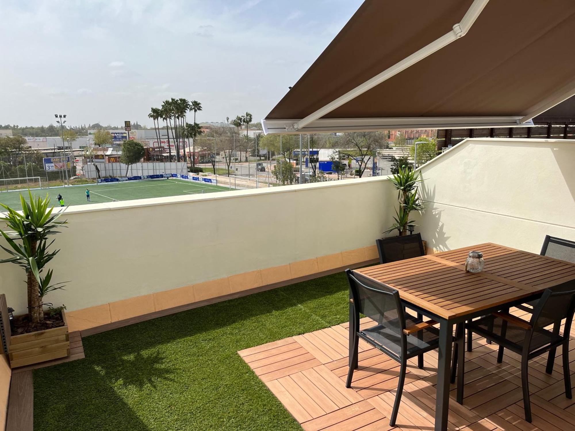 Duplex Con Terraza Privada Y Parking A 15 Minutos De Sevilla Dos Hermanas Ngoại thất bức ảnh